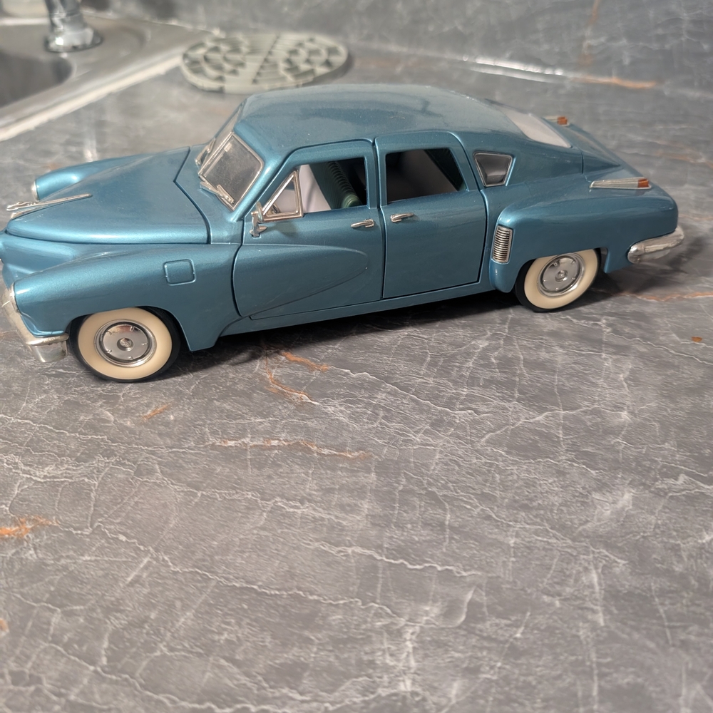 Classic Blue Toy Car